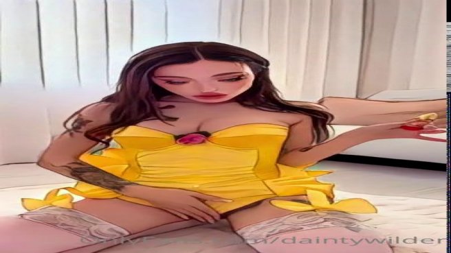 Красивая девушка с татуировками активно мастурбирует киску на камеру prew 1