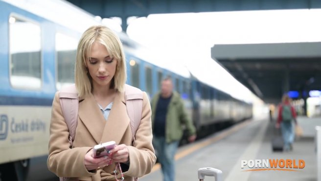 Красивая туристка и её постоянно голодная вагинальная дырка prew 1